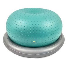  강아지 밸런스볼 짐볼 슬개골 재활 운동기구 균형, (그린)마사지 도넛 