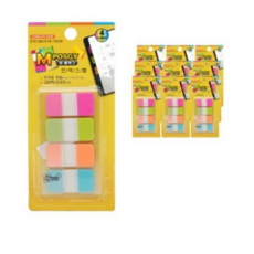 M플래그 인덱스탭4색 지그재그 MI-PGOB 12p, 20세트