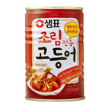 [샘표] 조림전용고등어, 400g, 17개