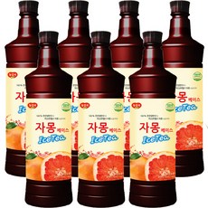 광야식품 자몽 베이스 970ml, 7개
