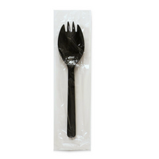 생활을그리다 스포키 16cm 개별포장 블랙, 300개입, 5개