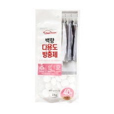청소왕국 다용도 방충제 40정 나프탈렌, 2.5g, 40개