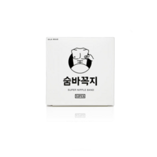 숨바꼭지 남성용 니플밴드 투명색, 104개
