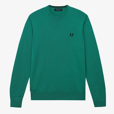 [본사정품] 프레드페리 [Authentic] Classic Merino Crew Neck Sweater(I64)