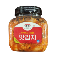 종가집 맛김치1.2kg(PET), 1.2kg, 1개