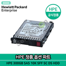 HP 서버 옵션 디스크 300GB (SAS 10K SFF SC DS HDD) 3년 워런티 872475-B21 정품