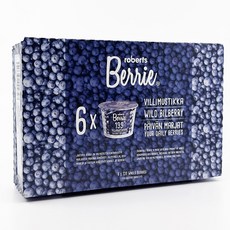 로버츠베리에 빌베리 100ml X 6P 야생 블루베리 과채음료 핀란드 주스