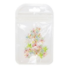 20Pcs 3D 컬러풀 나비손톱 주얼리 DIY 매니큐어 데칼 네일 아트 팁 라인스톤 장식 액세서리