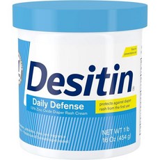 Desitin 데시틴 아기피부 아기 기저귀발진 크림 저자극 무색소 454g, 1개