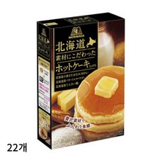 모리나가 홋카이도 핫케익 믹스, 22개, 300g