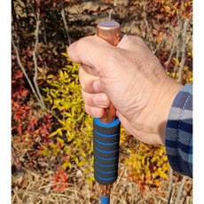 100% 순동 구리 접지 맨발 어싱 맨땅 지팡이 스틱 골든웍 땅구리 GW-ESR01, 1개, 키158-165cm 길이 1015mm (M)