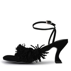 [나무하나] FRINGE SANDALS NUH4651BK