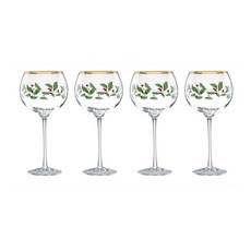 Lenox Holiday 와인잔 4개 세트, 단일상품