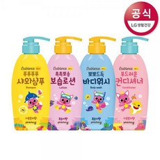[S]핑크퐁 유아스킨케어 샴푸/워시/로션/컨디셔너 택1, 핑크퐁 뽀뽀드득 바디워시 380ml