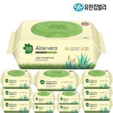 그린핑거알로에베라물티슈