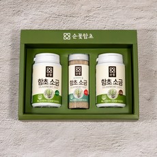 순꽃선물 순천만 명절 소금 선물세트 답례품, 순꽃선물401호(함초소금3p종이가방), 3세트