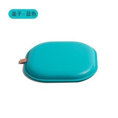 다기능 어린이 스토리지 박스 장난감 케이스 가정용 액세서리 창의력 깔끔한 정리함 의자 테이블, Blue lid, 1개