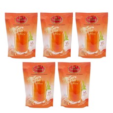 Number One Brand Instant Thai Tea 3 in 1 Tea Drink 넘버원 브랜드 인스턴트 태국 차 3 in 1 차 따뜻한 것과 차가운 음료 모두 2봉 X, 1개, 5개입, 100g