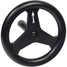 AlveyTech Steering Wheel with Bolt Wedge for the Razor Crazy Cart Shift, 1개