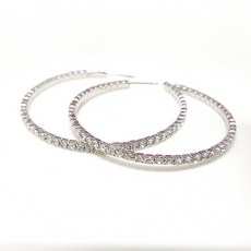 유색큐빅귀걸이