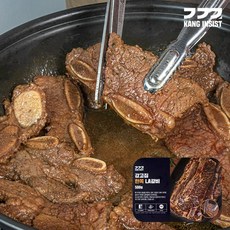 강고집네 미국산 블랙앵거스 양념 LA갈비 1팩(500g), 없음, 500g, 1개