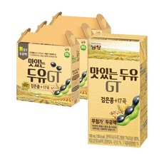 남양 맛있는 두유 GT 검은콩 17곡 190ml 48개