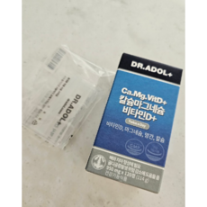 (본사 정품) 닥터아돌 칼슘마그네슘비타민D+, 1box, 1개