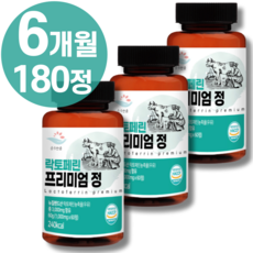 락토페린 프리미엄 정 해썹인증 순도 95% 이상 효과 효능 살사라진 락토페린 300mg 여름준비 + 구매시 종근당 사은품 증정