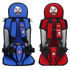 몽구 아동보조벨트 3점식 안전벨트전용 유아카시트 유아시트 카시트 어린이카시트, 몽구유아카시트/블루, 1개