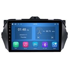적용스즈키 알리비오 시아즈 2014 - 2019 자동차 라디오 스테레오 GPS 내비게이션 멀티미디어 플레이어 CarPlay, 4G RAM + 64G ROM, 4GB