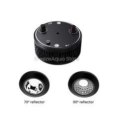 풀 스펙트럼 앱 프로그래밍 민물 어항 색상 향상 조류 꽃 식물, B.EU 플러그, 1.Light Only