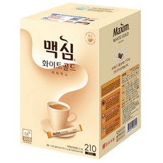 맥심 화이트 골드 커피믹스, 11.7g, 210개입, 1개