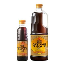 샘표 양조간장 501 500ML + 1.7L, 1개