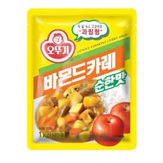 OTTOGI 不倒翁 佛蒙特咖哩粉 原味, 1kg, 1包