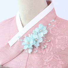 혼주한복브로치