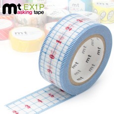 마스킹테이프 데코EX1P_EX1P96 눈금자/칼라테이프/데코테이프/종이테이프/종이마스킹테이프세트/디자인마스, EX1P96 눈금자