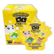 포켓몬 스트라이킹 팝핑캔디 버라이어티팩 박스(12개입), 360g, 1박스