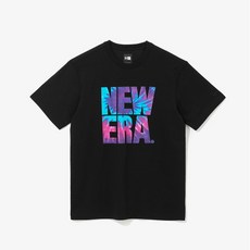[뉴에라]타이다이 빅 로고 티셔츠 블랙 12715206