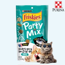 프리스키 파티믹스 멀티팩 고양이 간식 170g, Meow(미야오), 60g, 30개