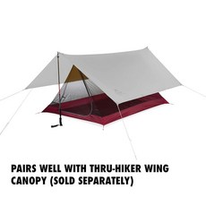 MSR Thru-Hiker 메시 하우스 3인용 초경량 메시 백팩 텐트