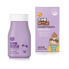 앙팡 츄어블 어린이 유아 키즈 유산균 60정