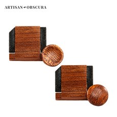 ARTISAN OBSCURA [Artisan Obscura] 원목 소프트버튼+핫슈커버 Set Bloodwood (혈목) 오목 or 볼록 촬영보조-소프트버튼, 1개