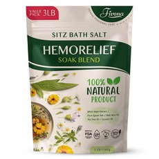 치질 치료를 위한 좌욕 소금 Natural Epsom Salt Soak V Cleanse