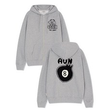 팀코믹스 후드집업 BOUCLE 8 BALL HOODIE ZIP UP GRAY