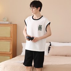 남성민소매잠옷