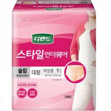 디펜드 스타일언더웨어 여성슬림 대형 36매(9X4), 36매