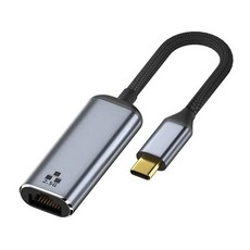 2.5G USB 이더넷 어댑터 2500Mbps RJ45 썬더볼트 3 랜 C타입-2.5 기가비트 노트북 네트워크 카드 내장 전원, [01] 은, 01 은_01 CHINA
