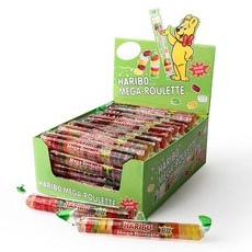 [HARIBO]하리보 메가룰렛 젤리 (사우어) 45g x 40개, 단품