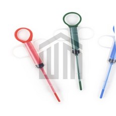 아워온띵 애견 애묘 알약 주입기 고양이급수용주사기, 그린, 1개
