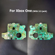 GSF Xbox One S X 엘리트 1 2 용 회로 기판 마더보드 게임 컨트롤러 프로그램 칩 수리 Xbox 시리즈 S X용 1 개, 4) For With 3.5, 없음